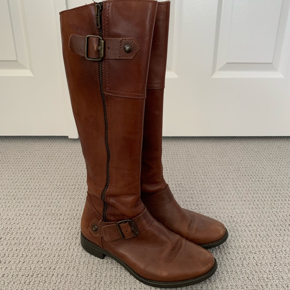 ALDO Brown High Boots